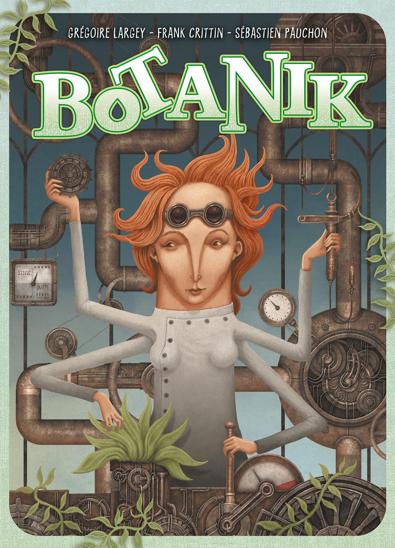 Asmodee - BOTANIK - Gra planszowa dla dorosłych i dzieci od 10 lat - Gra strategiczna z płytek, aby stworzyć sztuczny ekosystem - 2 graczy - 30 min - wersja francuska - Space Cow