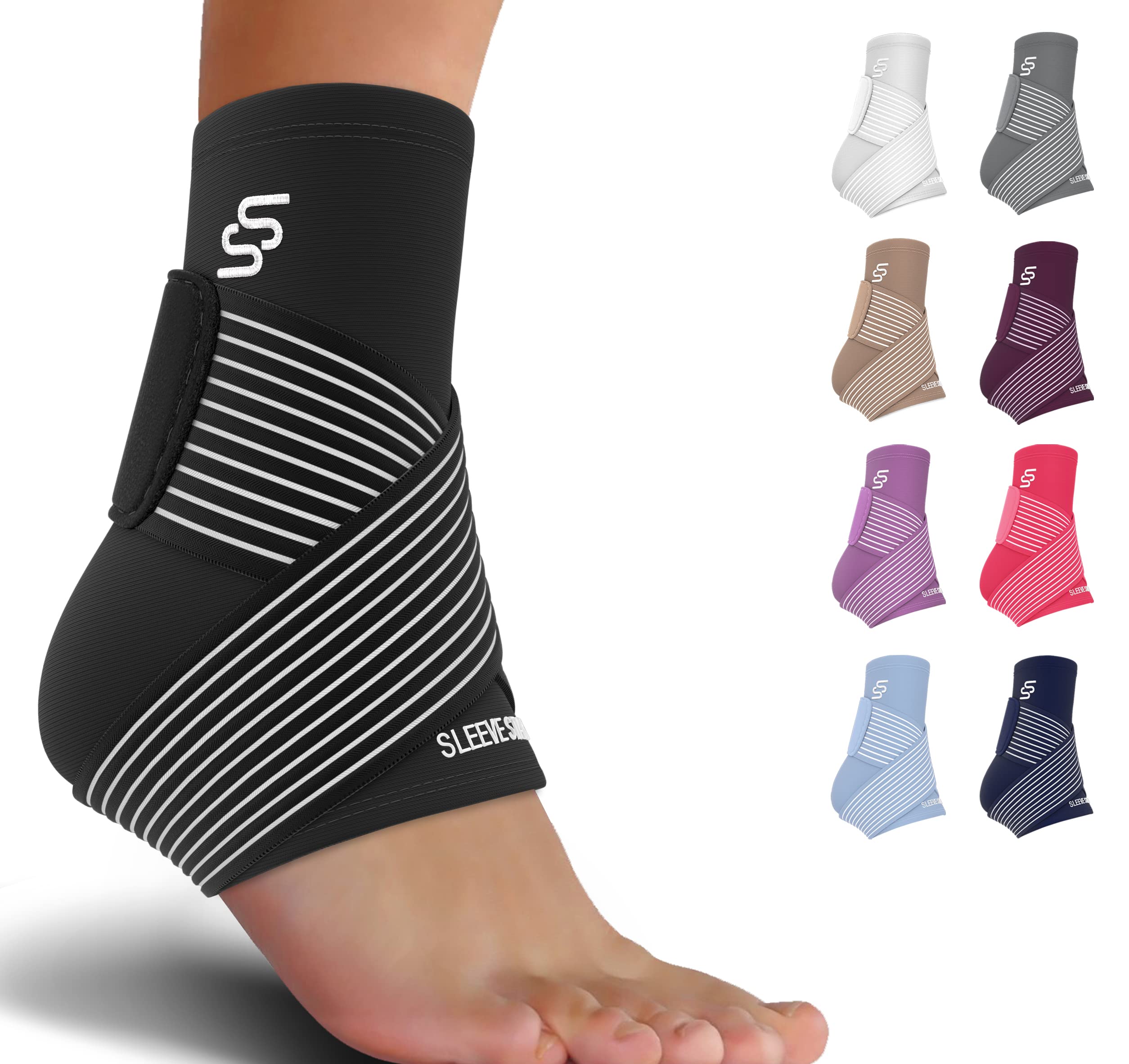 Buy Sleeve Stars Ankle Brace Achilles Tendonitis Support, Foot