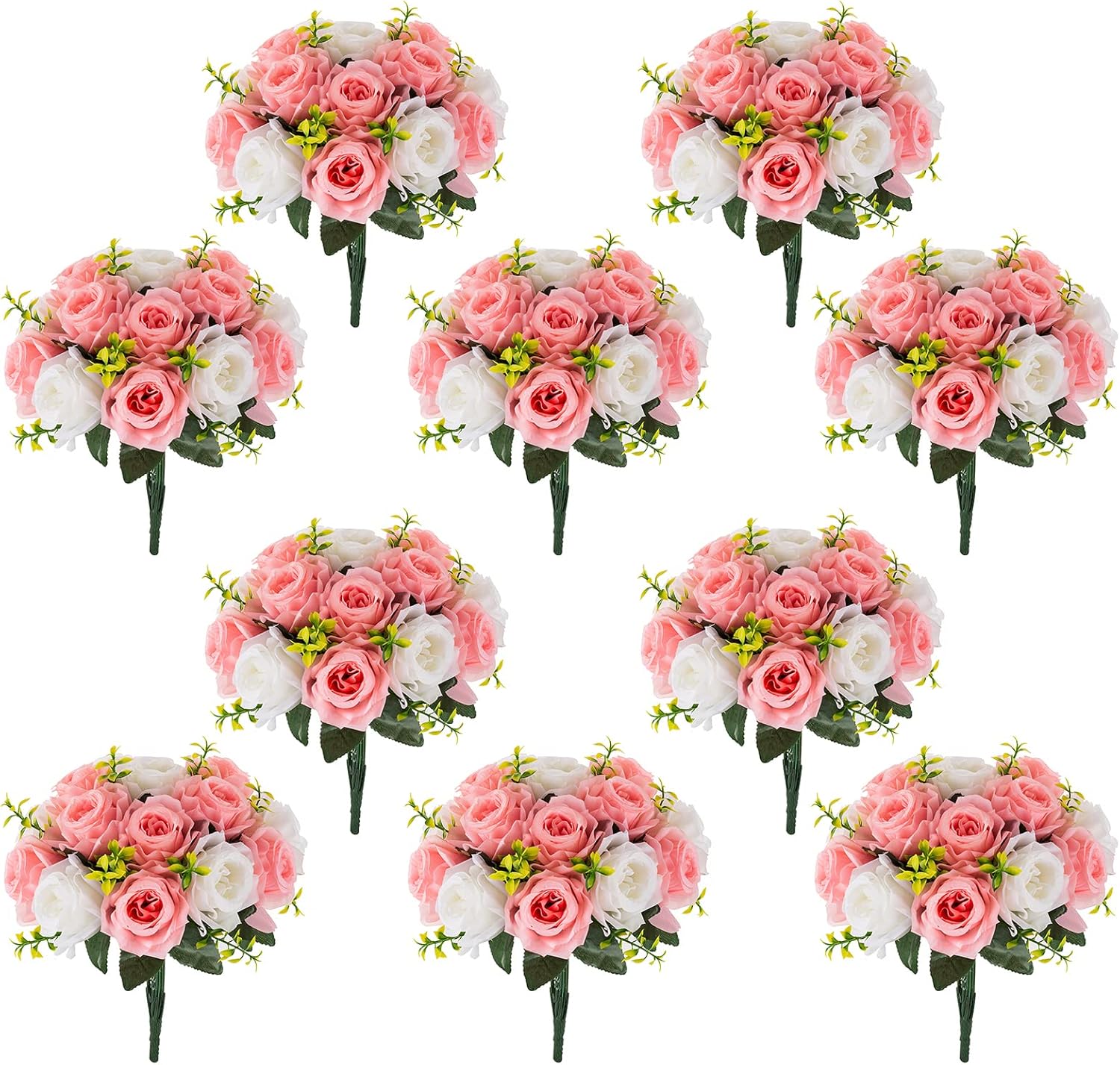 Nuptio Flower Ball Arrangement Bouquet 10 Bunches of 15