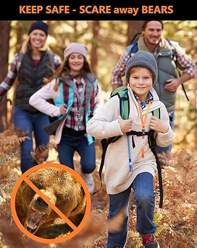 Miniatura 5 de Llavero táctico 5 en 1 para camping, pesca, caza, emergencia al aire libre, herramienta de supervivencia con barra de pedernal y silbato de brújula