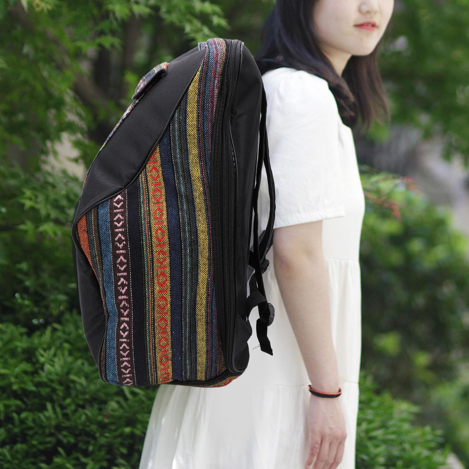 Akkordeon-Rucksack Wasserdichte Tasche aus Baumwollstoff 48-120 Bass Reisetasche