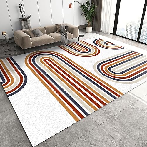 Miniatura 8 de Alfombra moderna para decoración del hogar, alfombra ligera de lujo verde esmeralda, negro, dorado, gris, suave, antideslizante, fácil de limpiar,