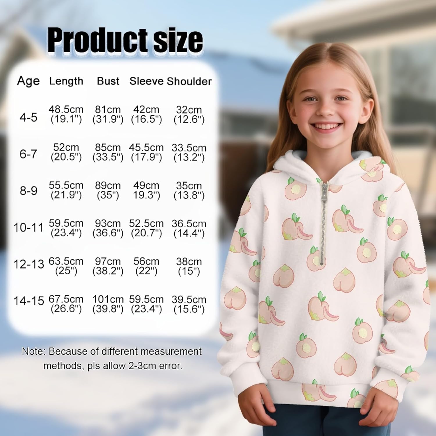 Hawapod Girls Oversized Hoodie Graphic Fashion Comfort Sweatshirt SSpring Fall Travel Party Cool Half Zip Pullover Hoodie