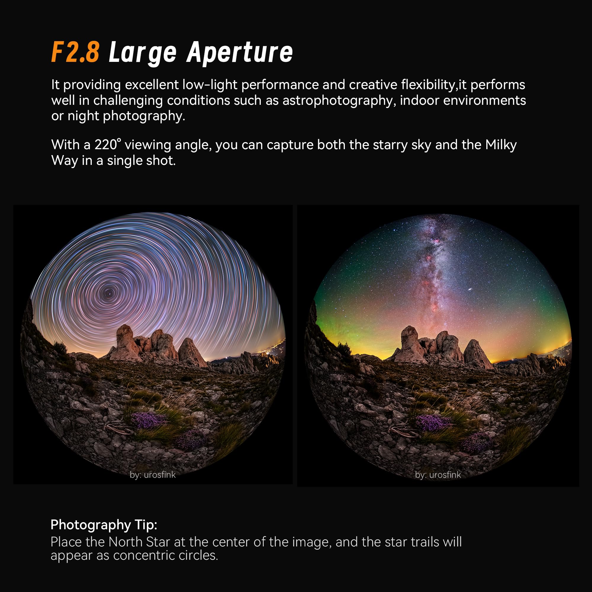 AstrHori 6mm F2.8 220° Obiettivo Fisheye Circolare Ultra Grandangolare, Messa a Fuoco Manuale, Obiettivo a Focale Fissa Full Frame for Nikon Attacco Z Fotocamere Mirrorless