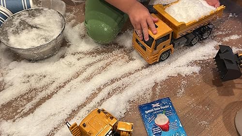 Miniatura 3 de 7.05 oz de polvo de nieve instantáneo harán alrededor de 80 tazas de nieve esponjosa al instante, marca