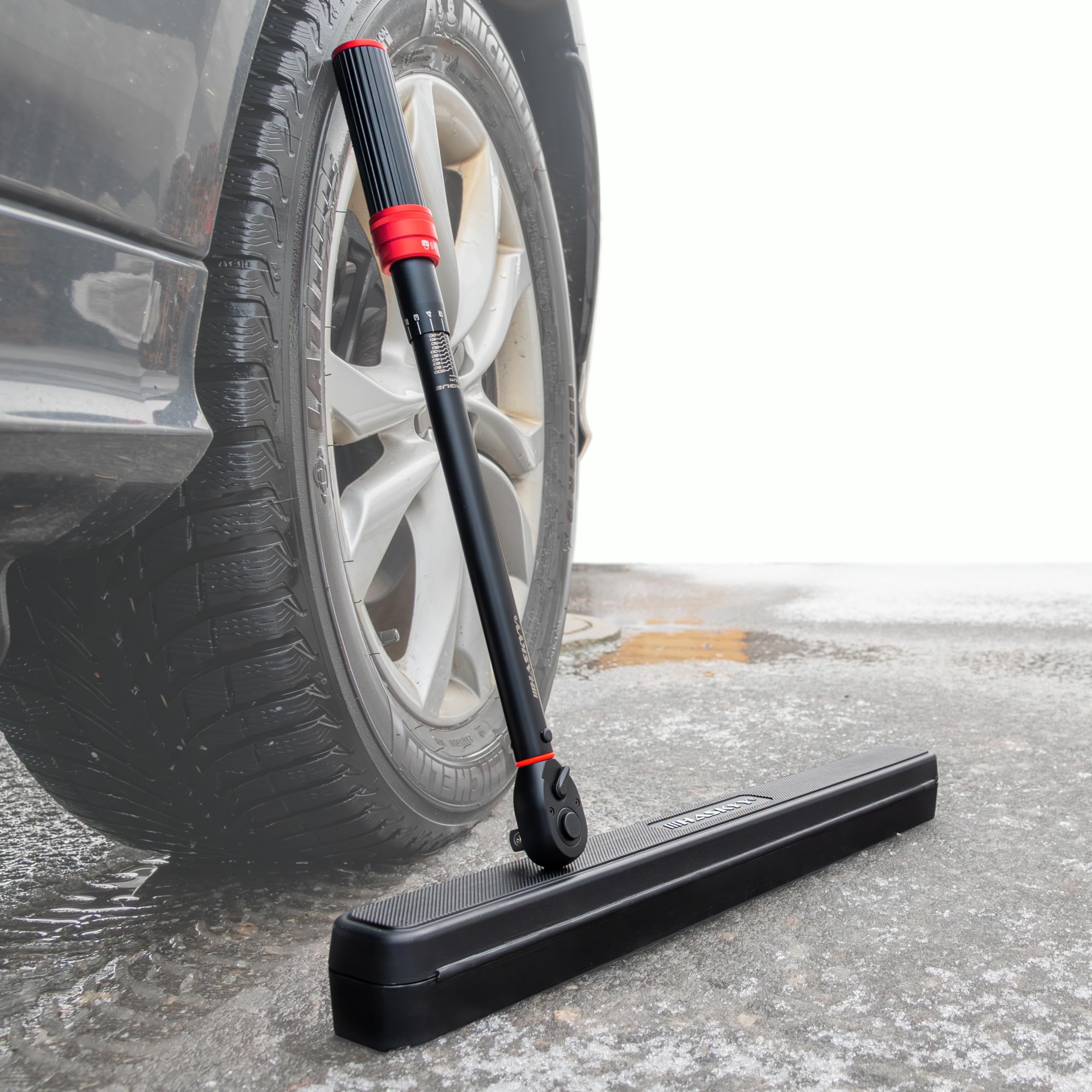 HASKYY Drehmomentschlüssel 1/2" 20-200Nm KFZ Auto PKW Reifen Drehmoment Ratsche Knarre Schlüssel