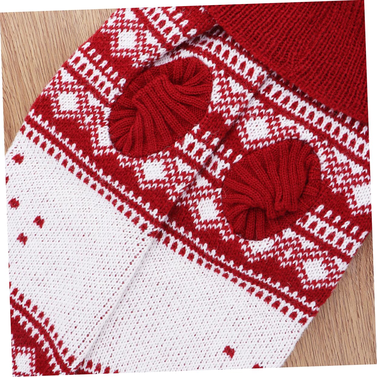 BESPORTBLE 3 Pz Maglione Caldo a Collo Alto per Animali Domestici Cappotto Cane Cappottino Cane Vestiti per Cuccioli Pigiama Natalizio per Cani Maglioni Natalizi Vestiti Invernali per Cani