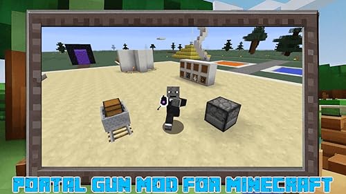 Portal Gun Mod for Minecraft PE