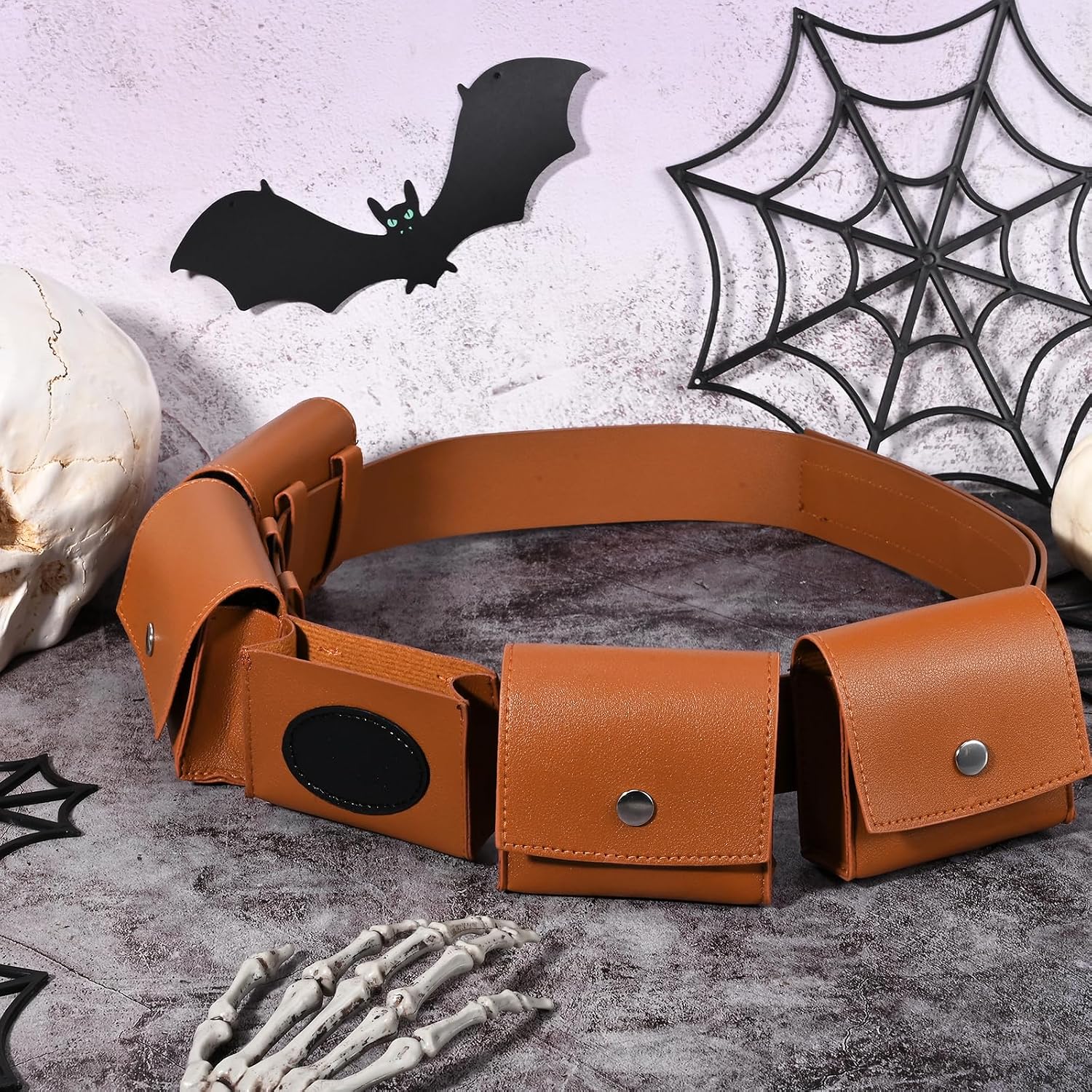 Halloween Brown Utility Belt with Pouches for Women image 4