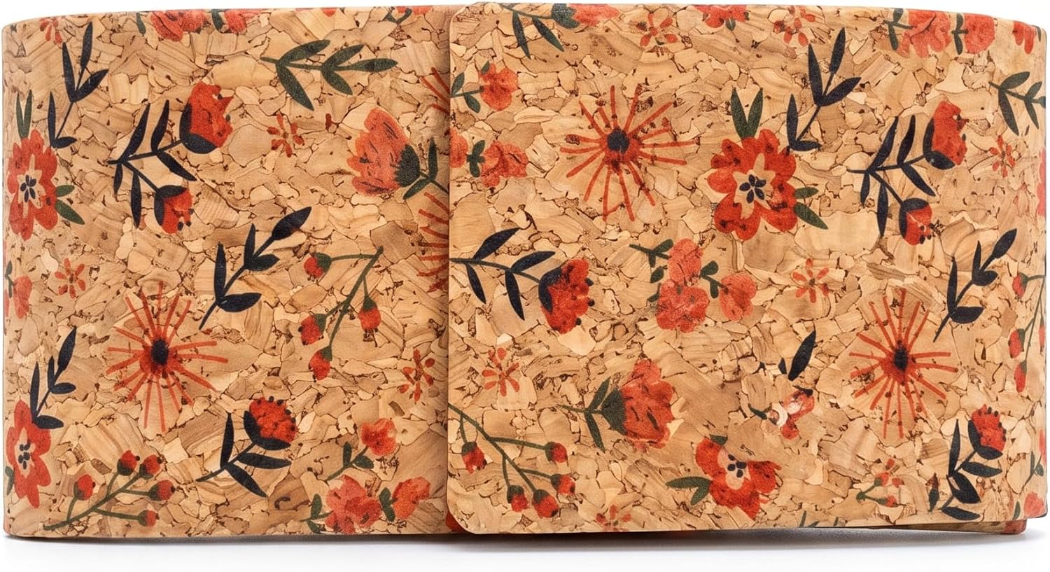 Sunglasses Case Boho Cork Floral