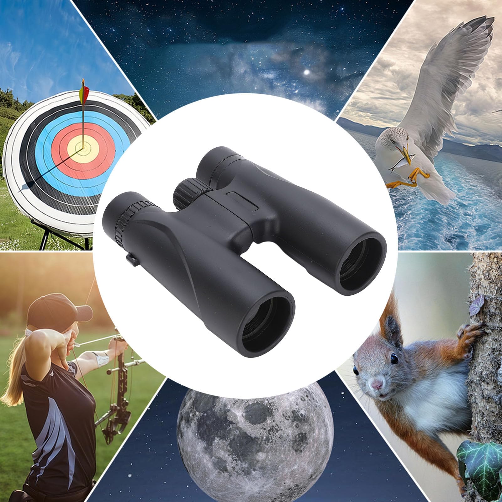 Sonew Lornetka OptiView 12x32 HD z kompaktową konstrukcją i wysoką mocą, do