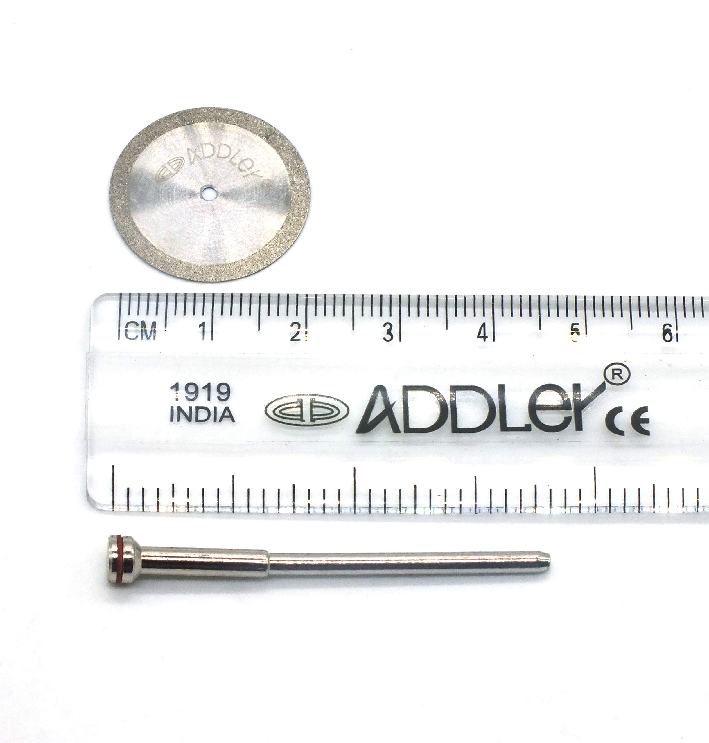ADDLER DIAMOND DISC ABRASIVE FOR DENTURE CERAMIC PORCELAIN CUTTING GRINDING & POLISHING FOR HP CONTRA MICROMOTOR MEDIUM GRIT FLEXI. SIZE 230 MM DIA. DOUBLE SIDED DIAMOND DISC WITH MANDREL (B08JD4RBTF) Amazon Price History, Amazon Price Tracker