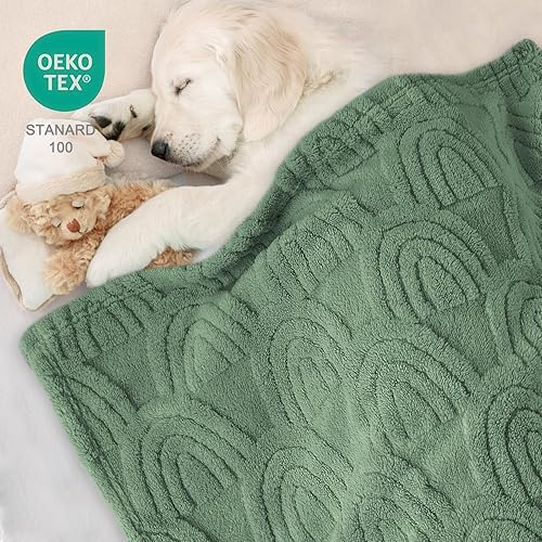 Miniatura 42 de HOMRITAR Mantas de bebé para niños o niñas, manta mullida 3D para bebé, suave, cálida y acogedora, manta de recepción para bebés o recién nacidos