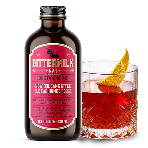 Miniatura 18 de Bittermilk No.3 Mezcla agria de whisky de miel ahumada para cócteles, mezcla agridulce, jarabe de miel ahumada para cócteles, mezclador de cóctel