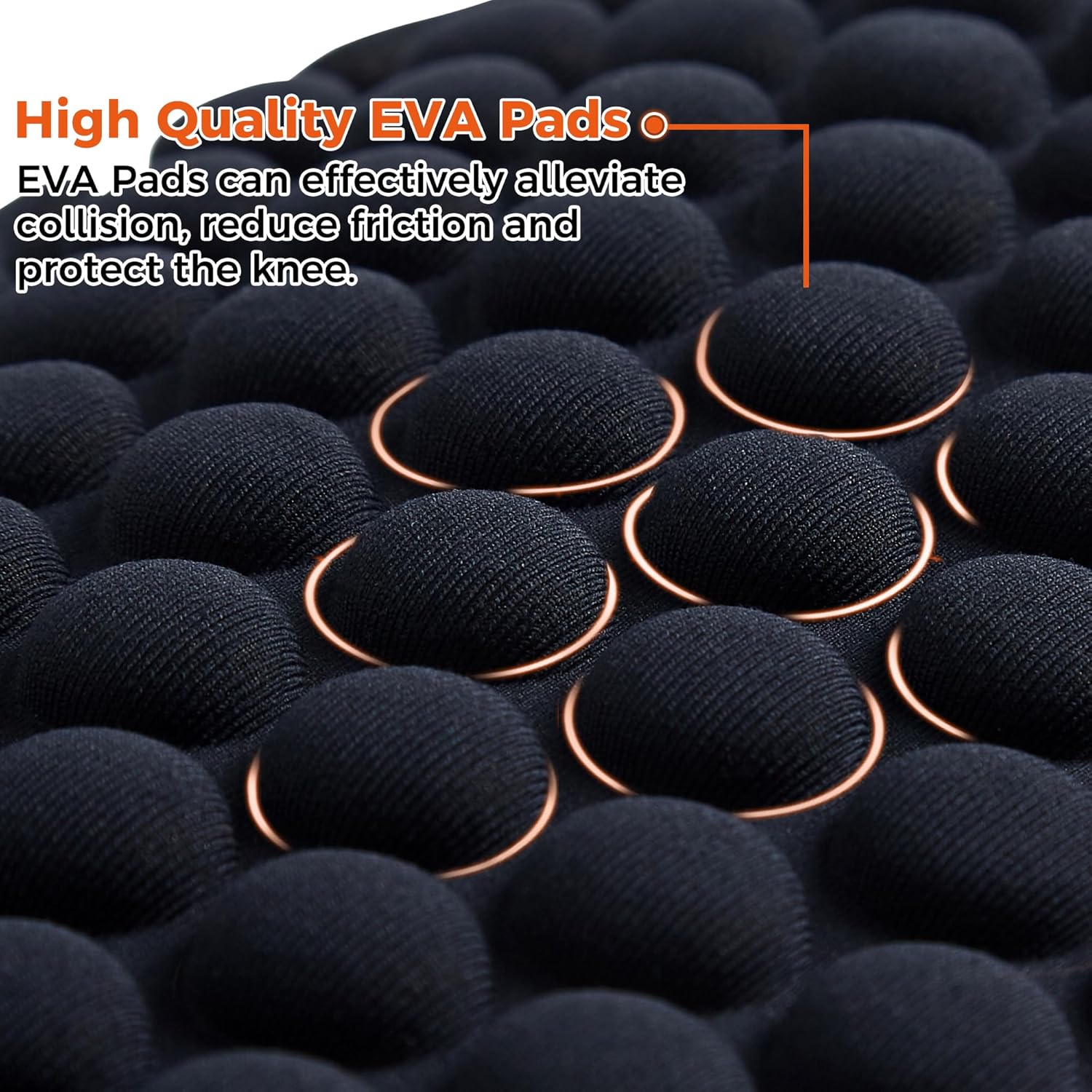 COOLOMG Basketball Knee Pad for Kids Youth Adult, Compression Anti-slip Knee Sleeve for Baseball Volleyball Football, Sports Knee Protector (1 Pair) - Image 4