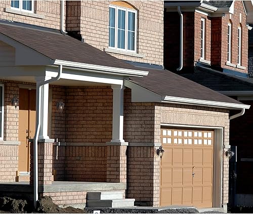 Miniatura 9 de Luces de pared de porche al aire libre de 18 pulgadas para patio, farol de pared exterior de bronce para puerta delantera de casa, paquete de 2