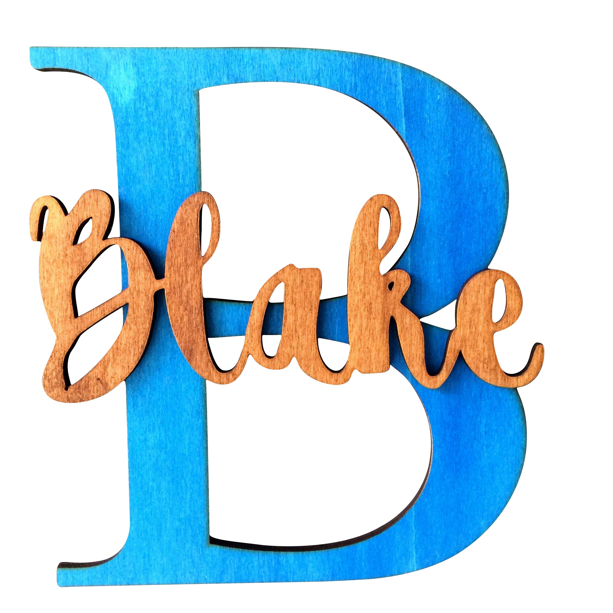 Personalised Wall Letter - Your choice of colour Bedroom Wall Door Name Sign Plaque