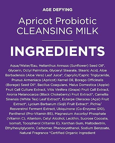 Miniatura 8 de Andalou Naturals - Leche limpiadora probiótica de chabacano, 6 onzas, paquete de de 1