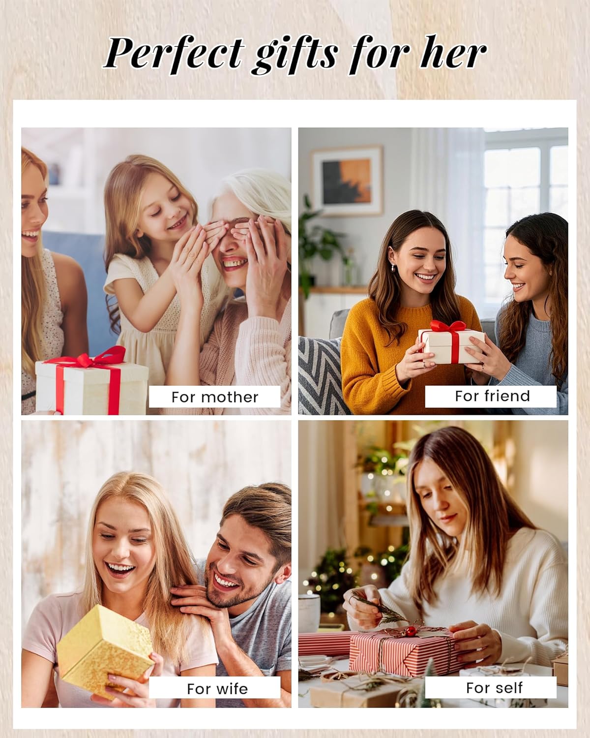 ACECHA Diamond Necklaces for Women-Dainty 18K Gold Silver Plated Choker CZ Layered Pendant with Pearl Diamond Zircon Cross Trendy Minimalist Necklace Jewelry Gifts For Women - Image 5