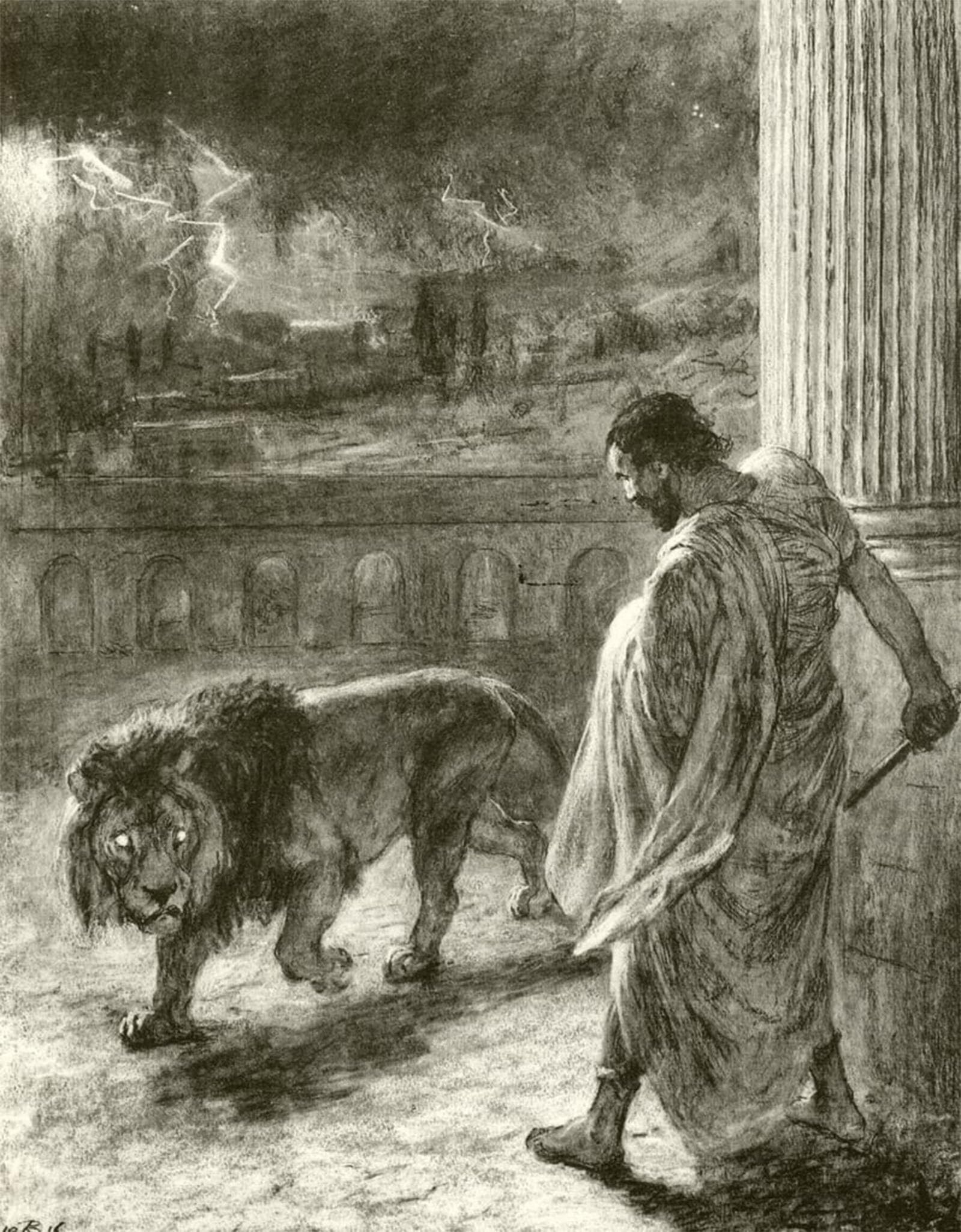 SERENDIPITP Retro Picture Poster Wall Art Pictures Painting Casca by Briton Riviere Wall Art Canvas Print for Wall Decor 60x90cm