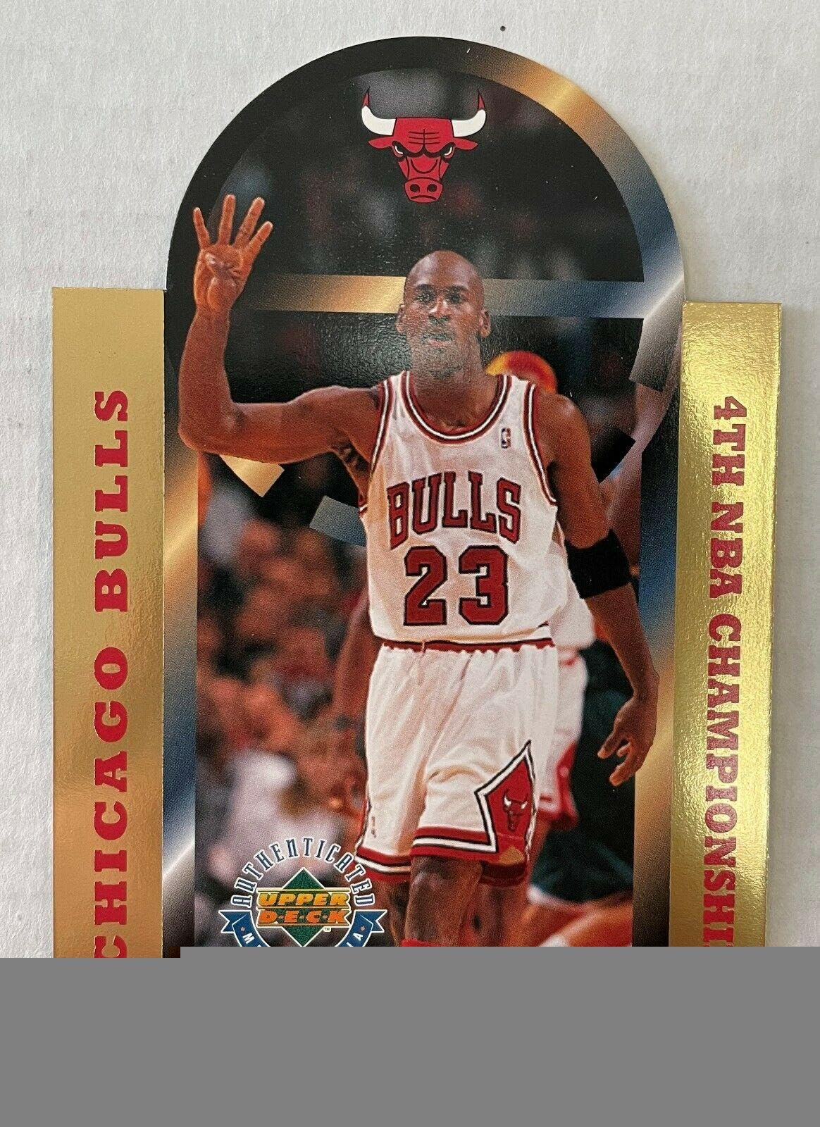 Amazon.com: 1996 UPPER DECK MICHAEL JORDAN BULLS 4th NBA