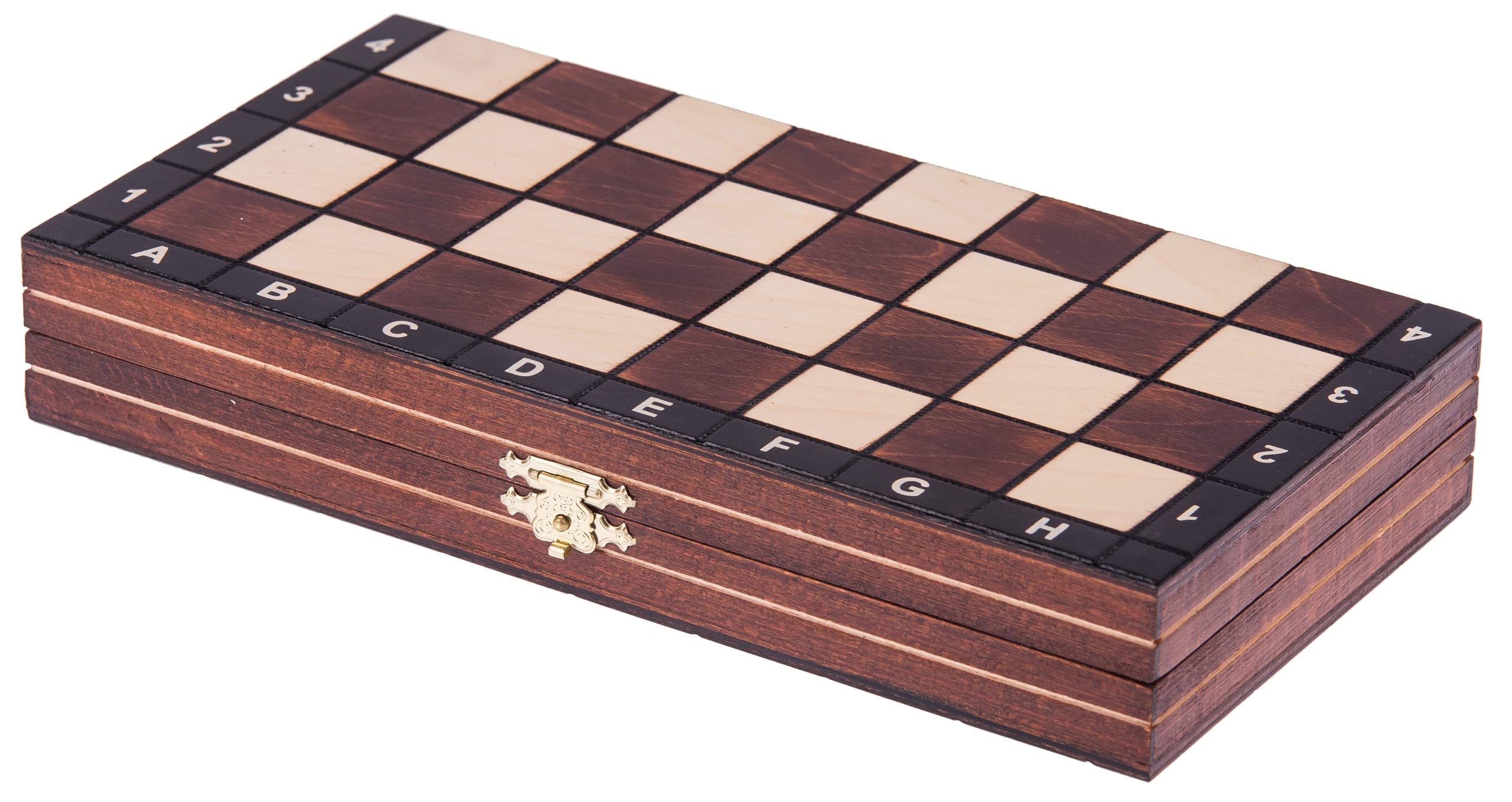Square - Scacchi in Legno MAGNETICO Classic - 26 x 26 cm - Scacchiera & Pezzi degli Scacchi - Scacchi da viaggio