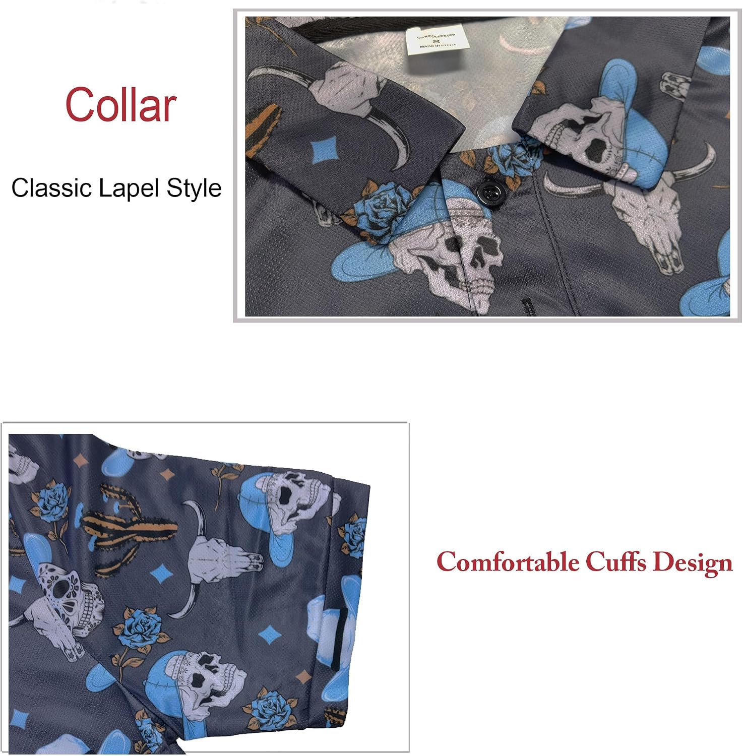 Men Women Funny Couple Golf Shirts,Matching Hawaiian Short Sleeve Golf Shirt,Moisture Wicking Couple Polo Shirt
