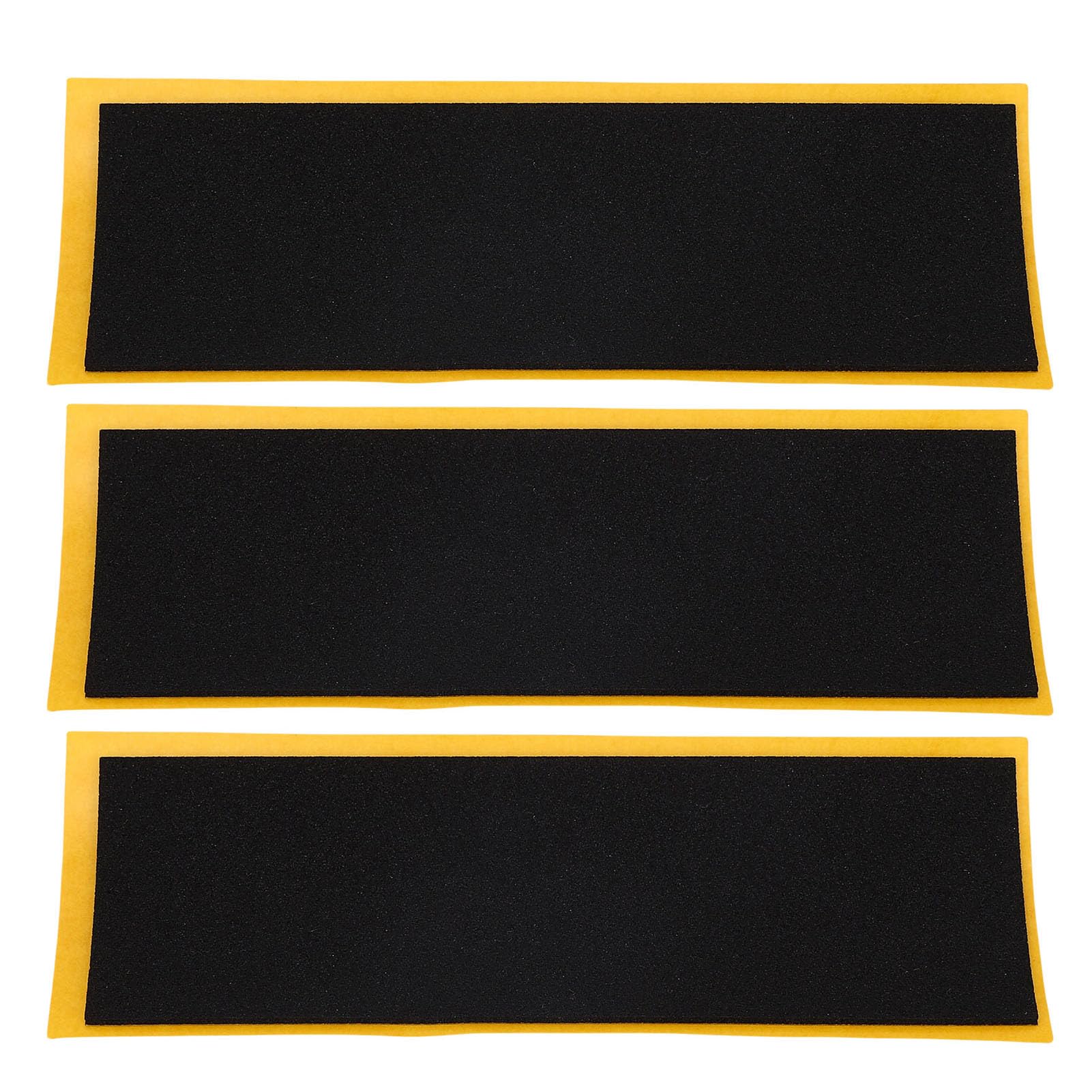 ViaGasaFamido Bandes Antidérapantes Mousse PU Noire Lot de 50 10,9x3,8cm Adhésif Puissant pour Contrôle et Stabilité Améliorés Volant Intérieur