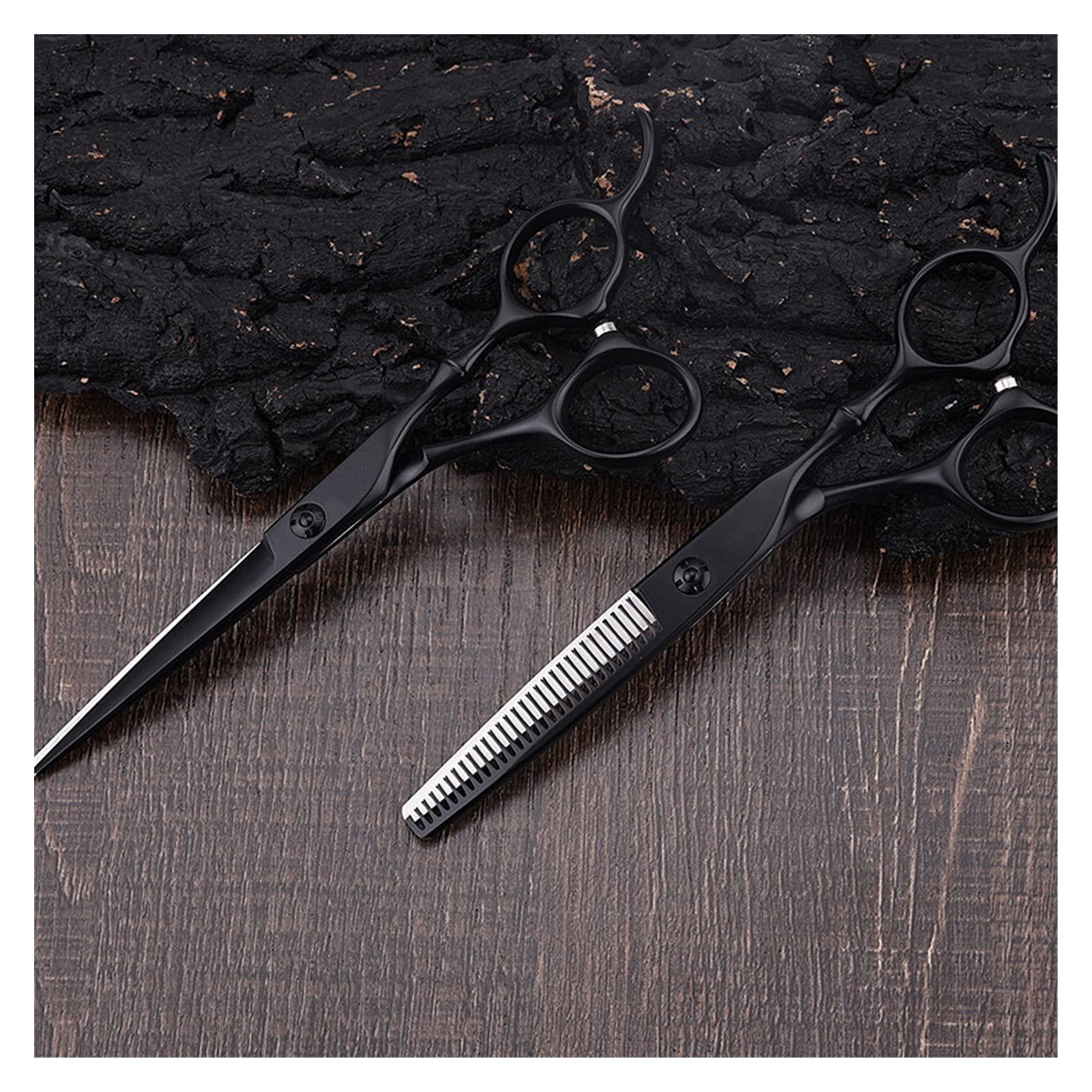 for Hair Cutting 6 Inch Hairdressing Set Haircut Thinning Barber Cut Teeth Hairdresser Hair Cutting Kit