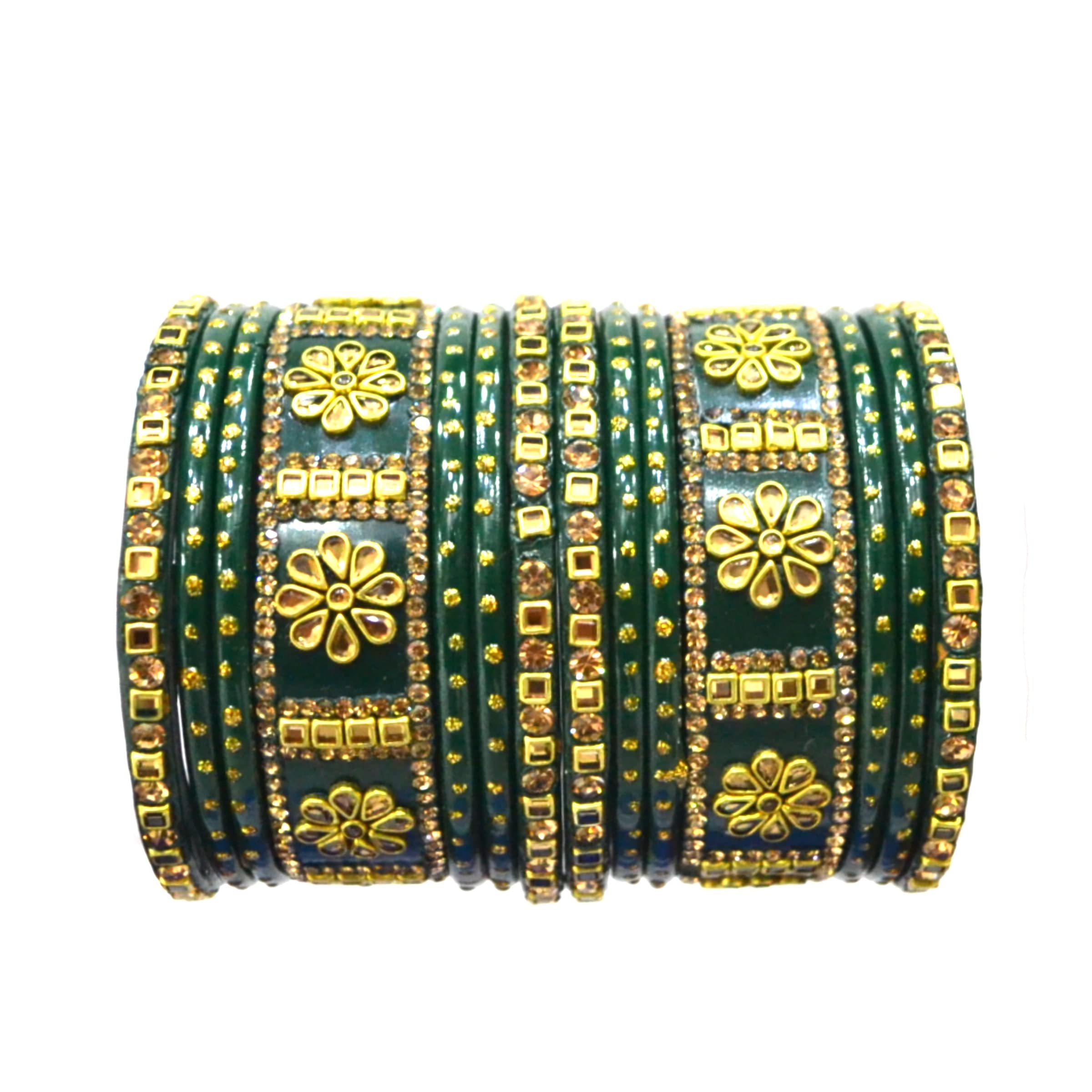See full amazon price history chart for KANGANAS Lac Lakh Lahethi Bangles Set for women Traditional Kundan Green Chuda set (2.4) KANGANAS Lac Lakh Lahethi Bangles Set for women Traditional Kundan Green Chuda set (2.4) (B0BBCCPFJL) Amazon Price History, Amazon Price Tracker