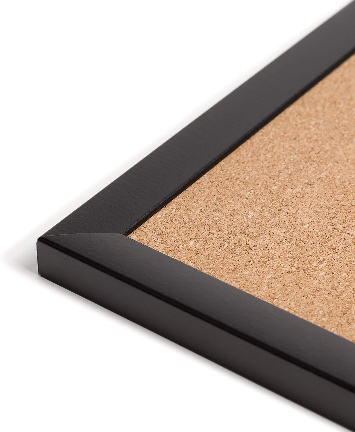 U Brands Cork Bulletin Board, 23" x 17", Black Wood Frame (026U00-01) : Everything Else