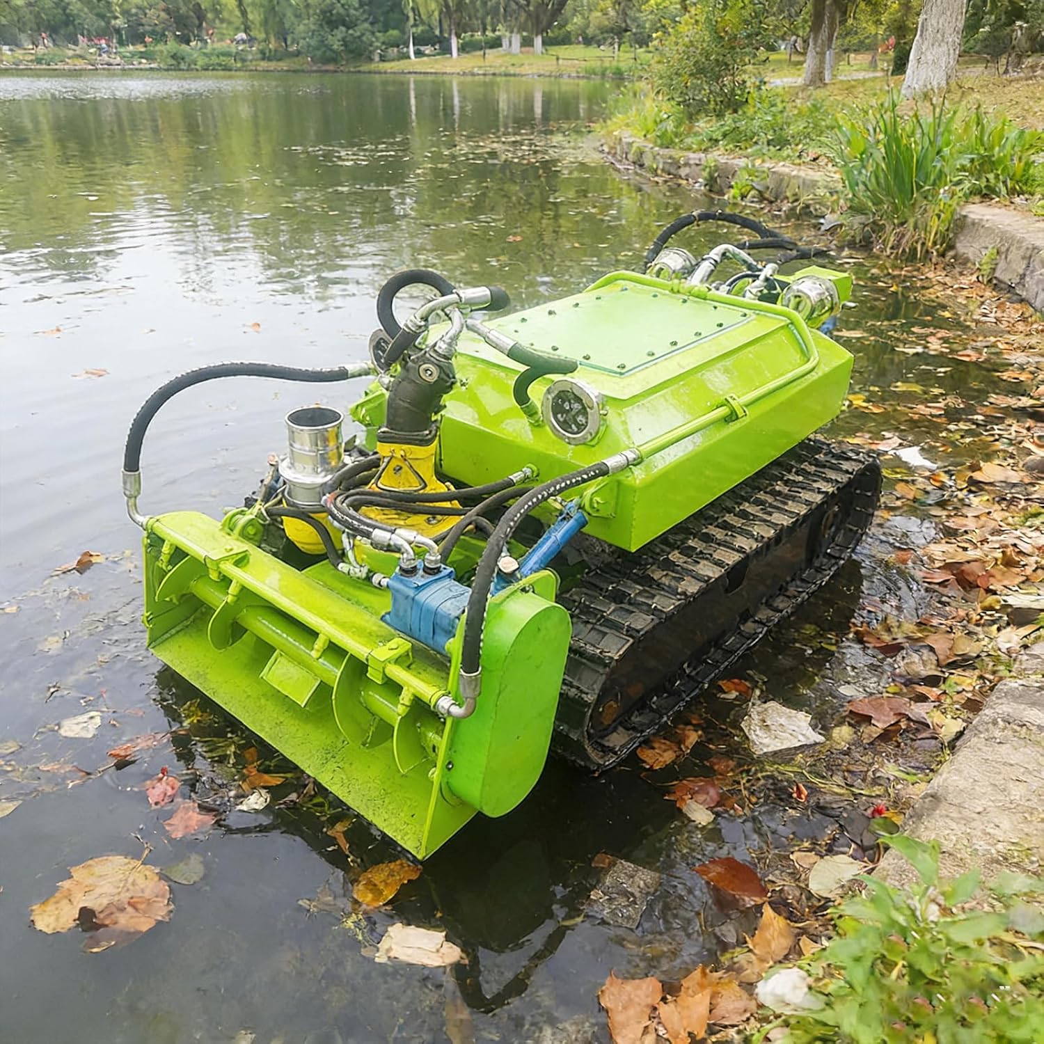 Self-Propelled Pipeline Cleaning Robot – Powerful Sediment Remover with Intelligent Navigation, Heavy-Duty Suction & Automated Operation for Sewer and Industrial Systems