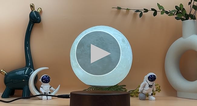 ワイヤレス3Dムーンライト 3Dプリンターで月を再現、ワイヤレスLED照明「ムーンライト」蔦