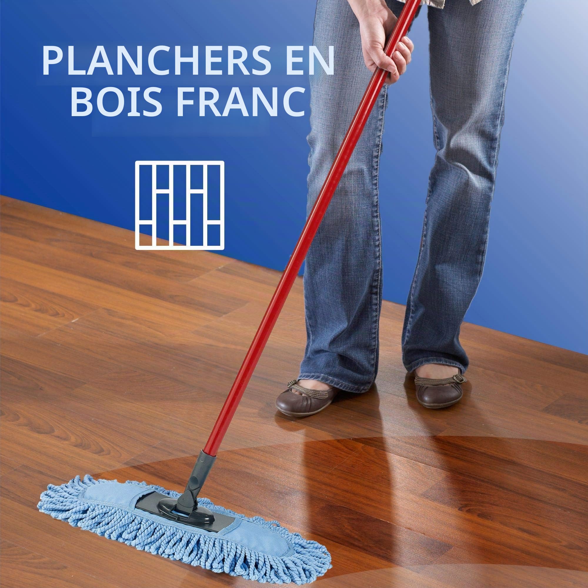O-Cedar Balai à poussière en Microfibre Double Action