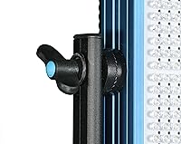 Vista 10 de Dracast Pro Series LED500 Panel de luz de video LED con placa de batería de montaje dorado