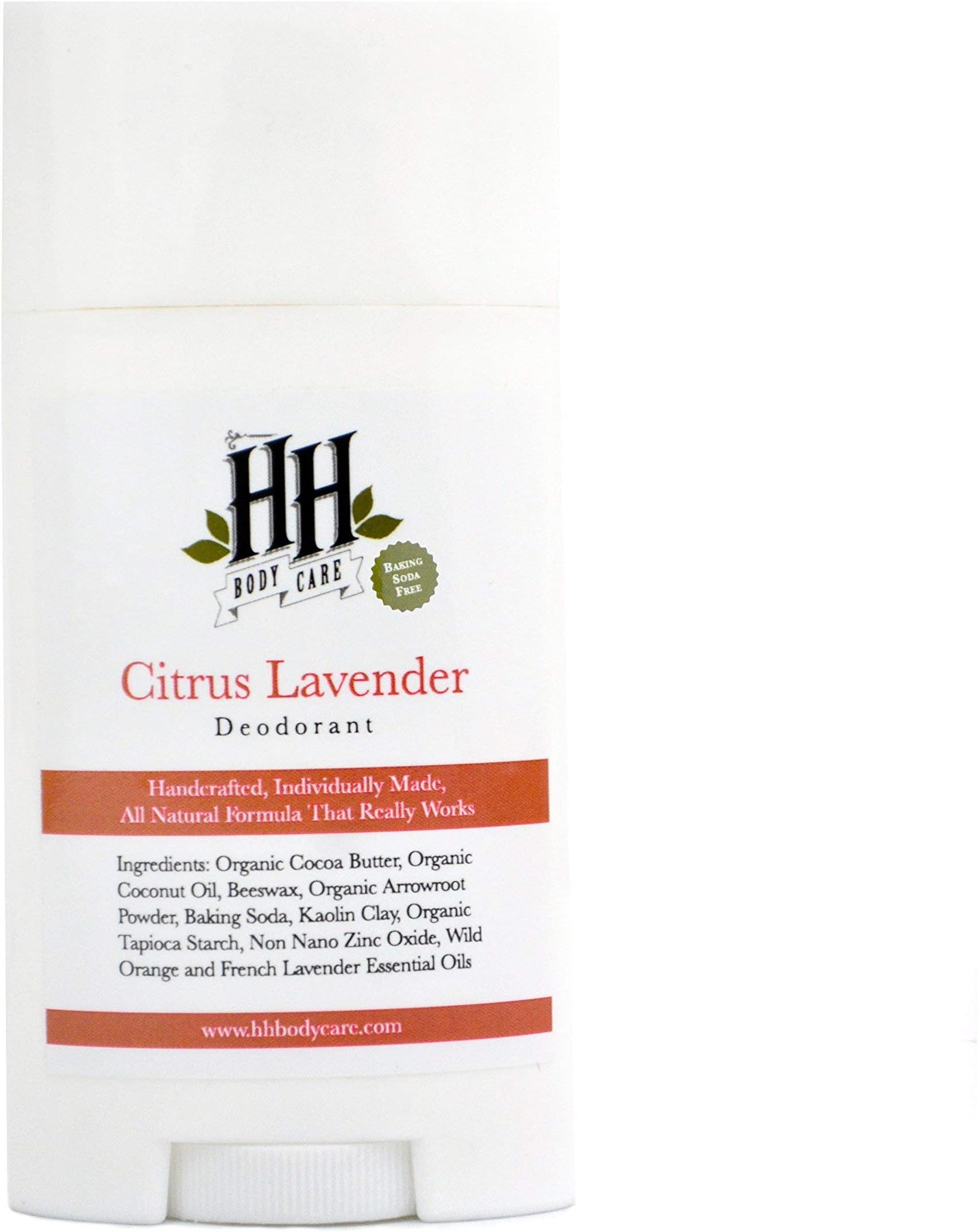 Natural Deodorant for Sensitive Skin - Citrus Lavender