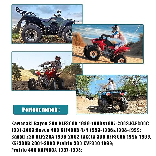 Miniatura 5 de Interruptor de encendido con llaves para Kawasaki Bayou 220 KLF 220A 250 300 400 KLF Lakota 300 KEF300A Prairie 300 400 ATV