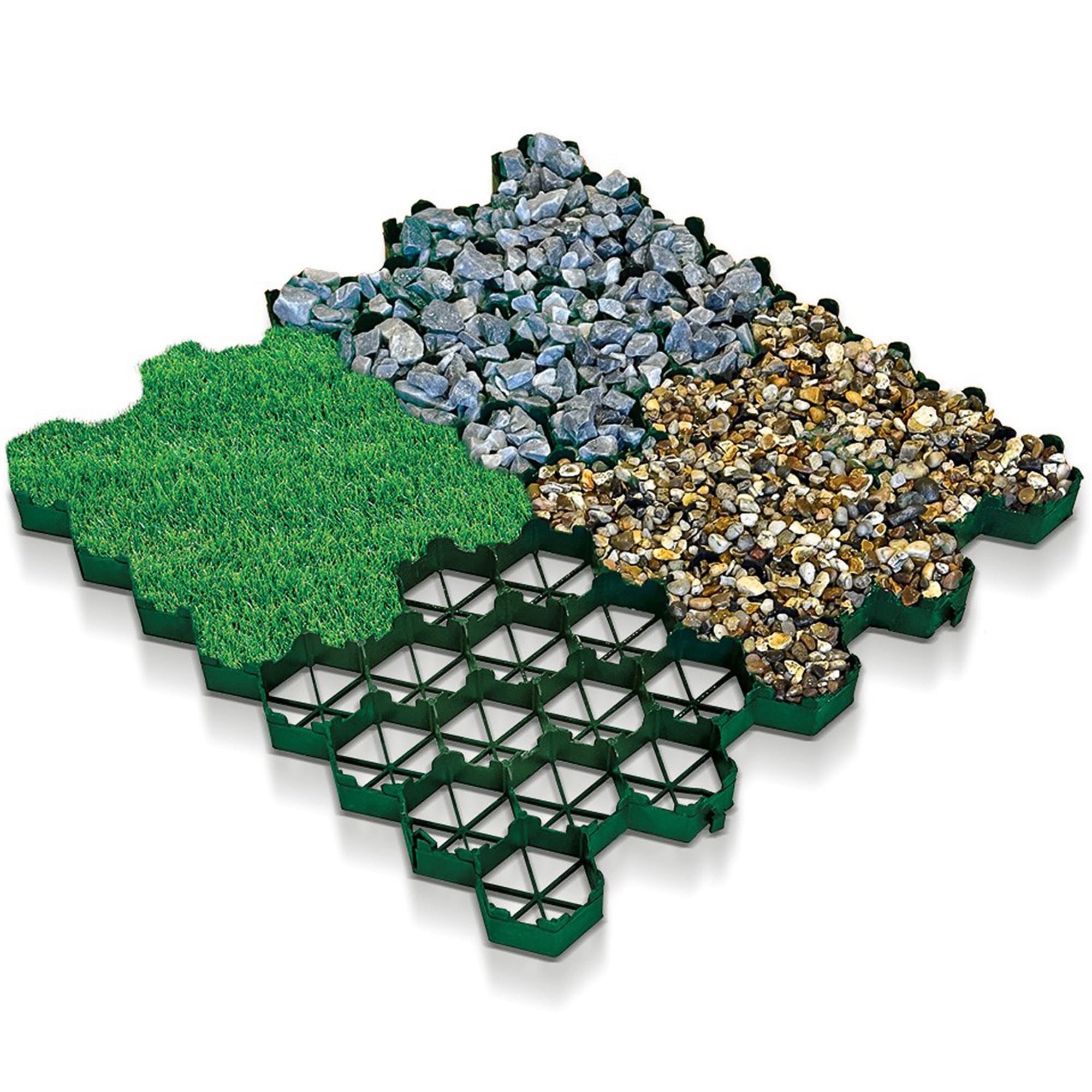 Laeto Gravel Grid Driveway Plastic Ground Stabiliser Shed Base (3m²)