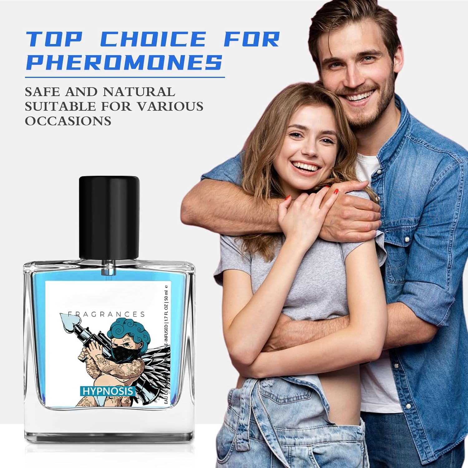 Hypnosis 2.0 Cologne for Men, Natural Herbal Formula-Long Lasting Scent, Men's Fragrances, Enhance Attraction, Pheromone Perfume, Gift for Father, Boy Friend and Husband - Image 2
