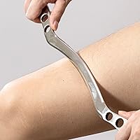 Vista 2 de IASTM Tool Gua Sha - Juego de 6 raspadores musculares de acero inoxidable para terapia de tejidos blandos y reducir brazos, piernas, espalda