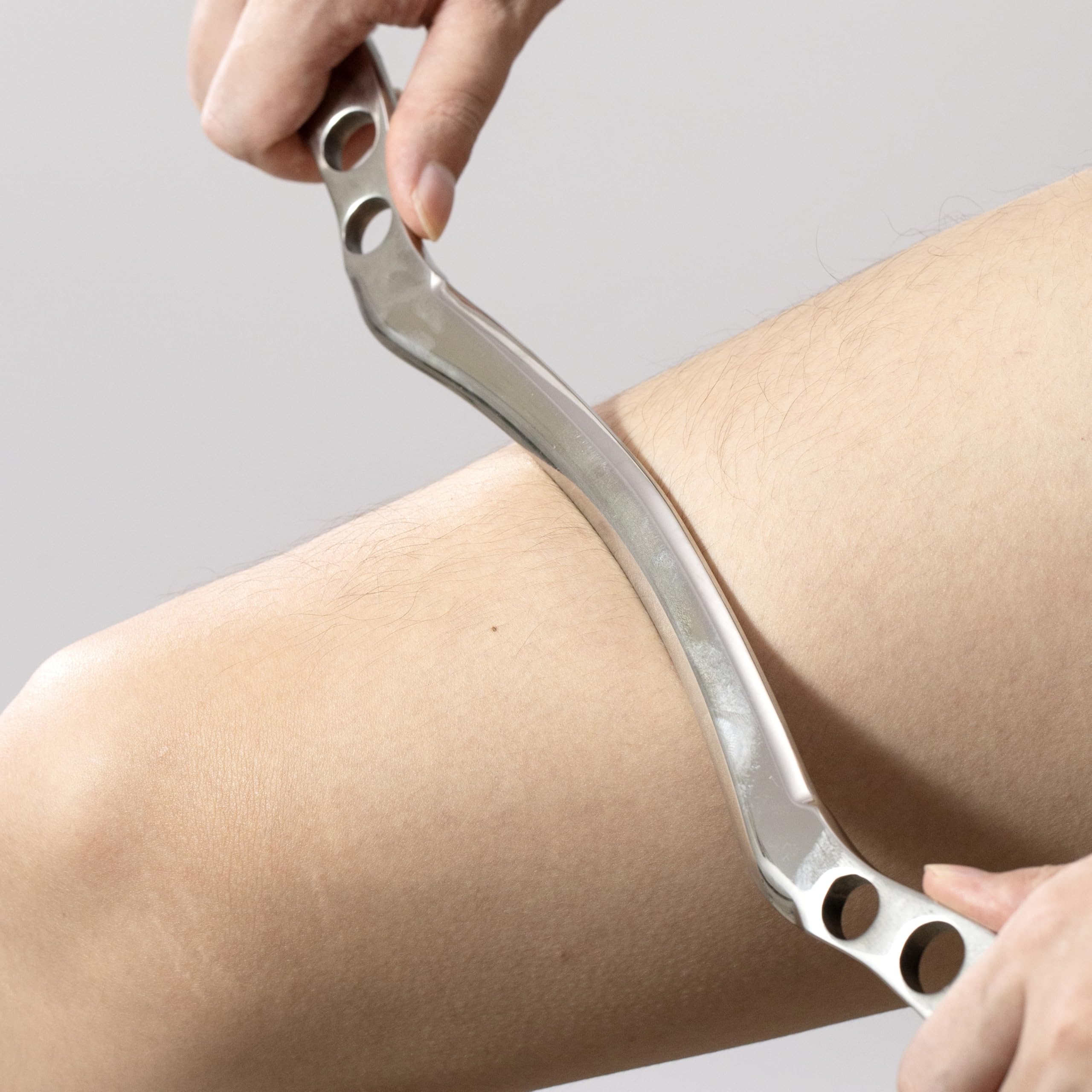 Zestaw Gua Sha, IASTM narzędzie Gua Sha, skrobak do mięśni ze stali nierdzewnej, zestaw 6 sztuk, do terapii tkanek miękkich i redukcji bólu mięśni ramion, nóg, pleców, ramion (7C szt.)