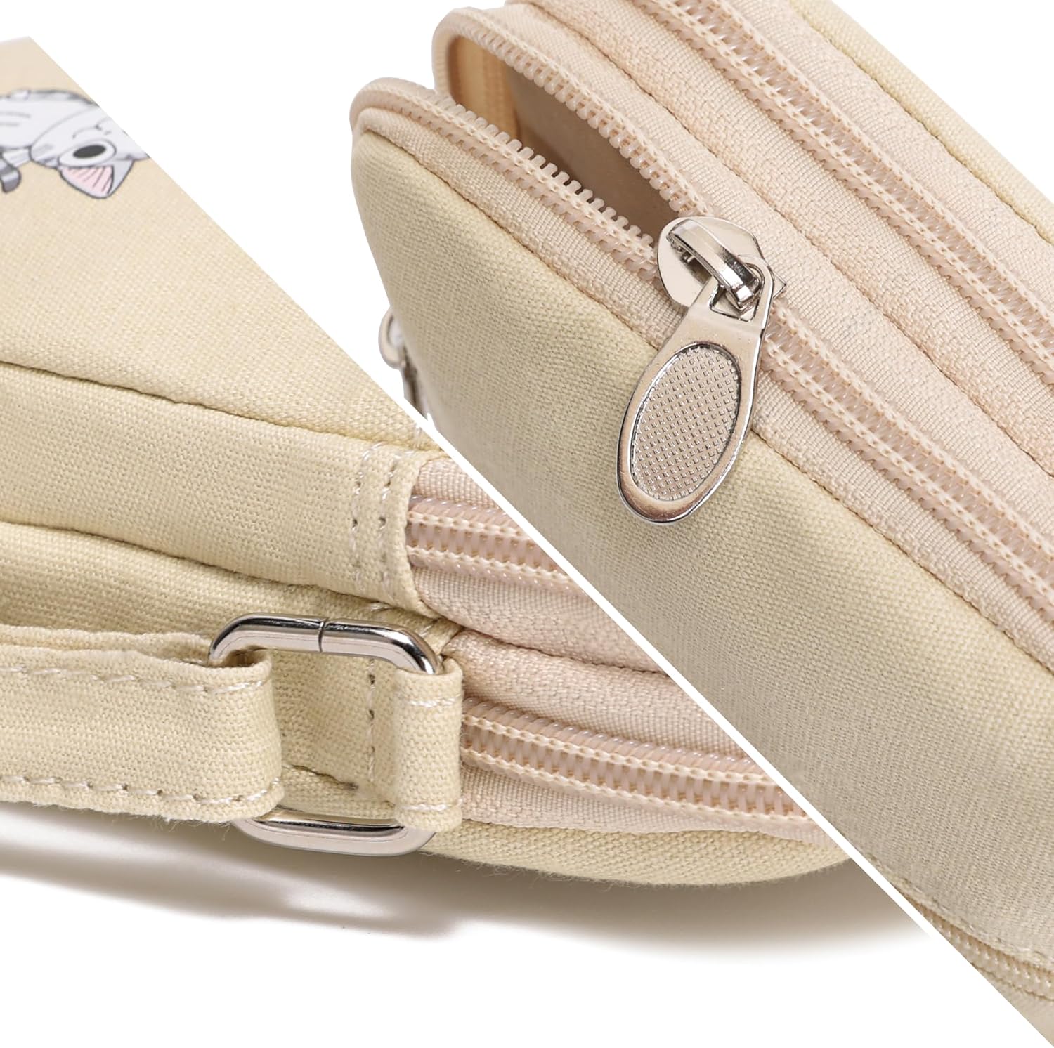 AOCINA Small Crossbody Purse Birthday Gifts for Teen Girls Daughter Trendy Stuff Cute Tween Purse Kawaii Canvas Phone Bag - Image 6