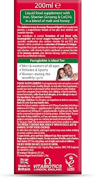 Vitabiotics Feroglobin 200ml Plus Liquid