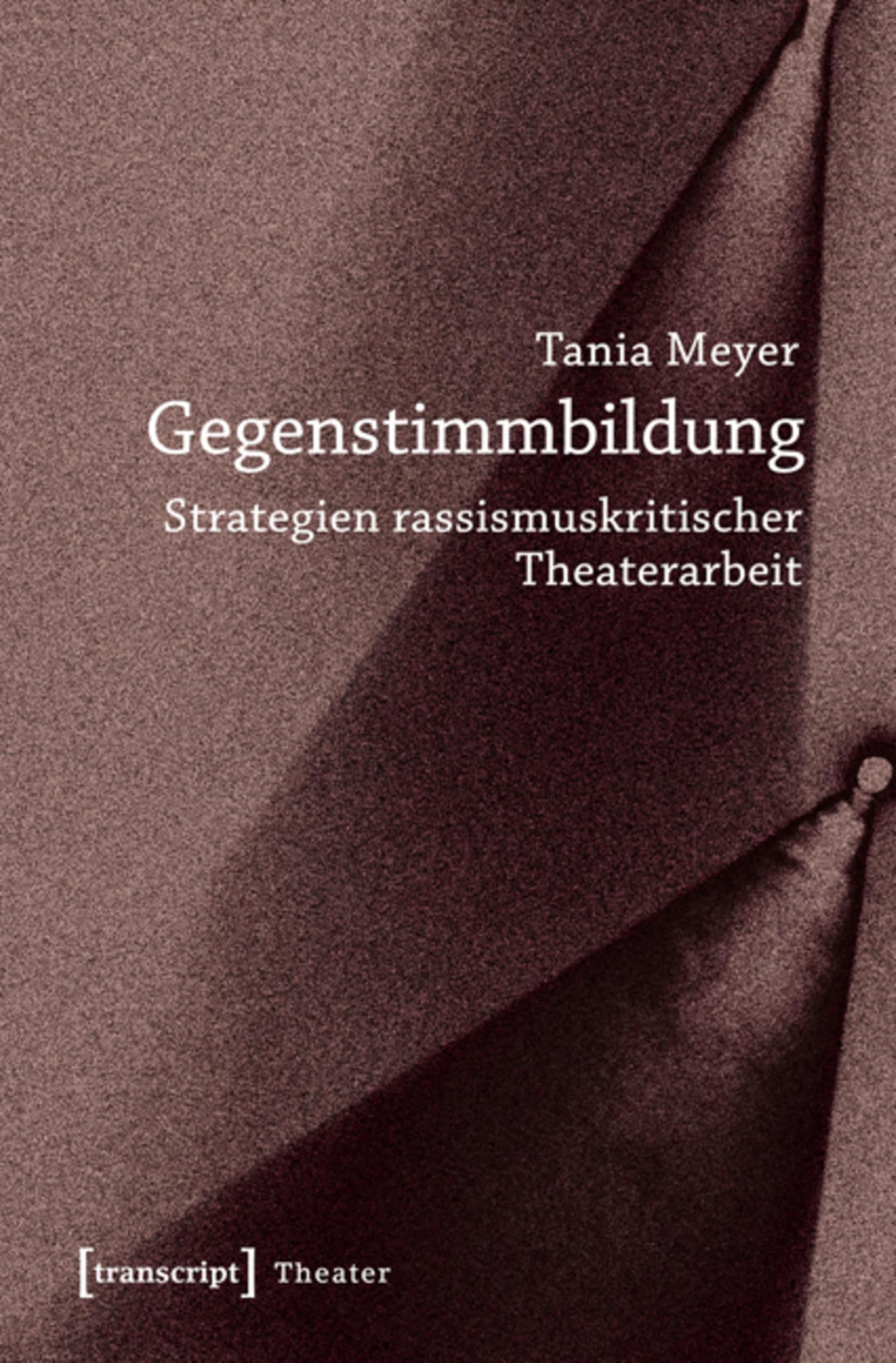 Théâtre antiraciste livre allemand Gegenstimmbildung pour l'analyse des structures et de la scène