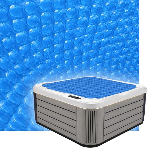 Hot Tub Bubble Cover 6 x 6 FT, Spa Thermal Blanket for Heat Retention