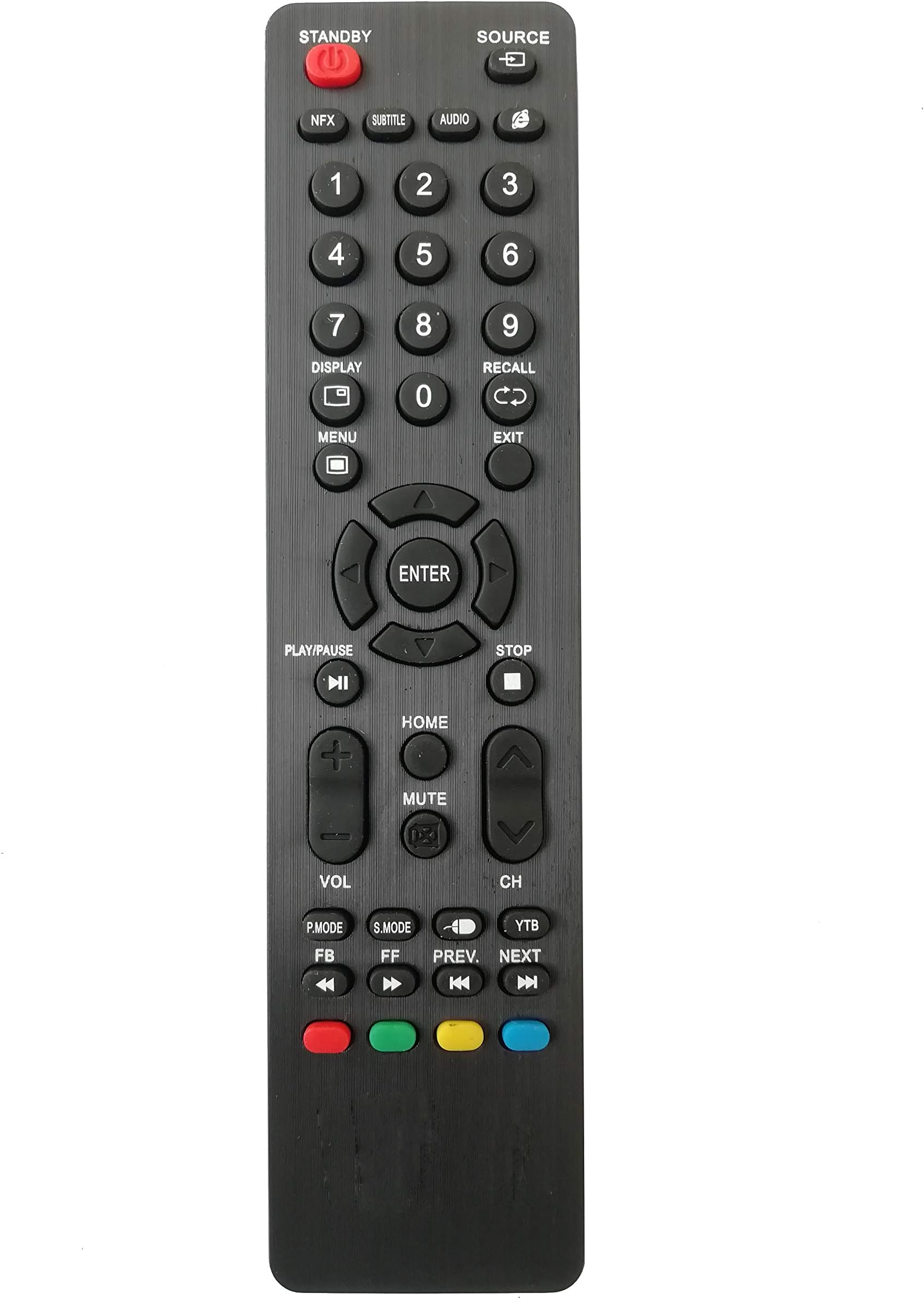 LipiWorld® LCD Led Smart TV Remote Control (Compatible Onix Led Tv Old Exactly Same Will Only Work) Compatible for Onix