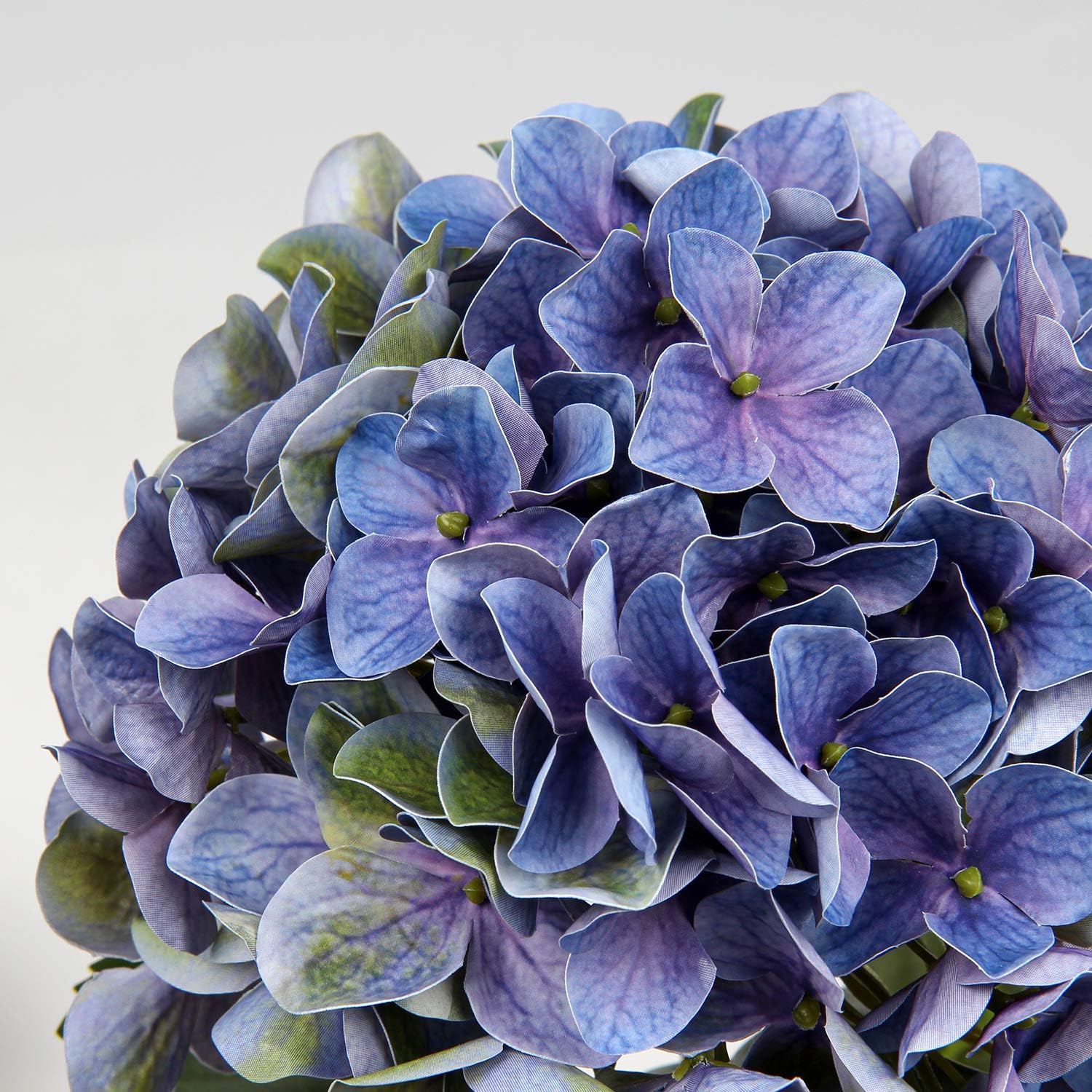 DILATATA Faux Hydrangea Large Artificial Purple Hydrangea Flowers 26" Real Touch Hydrangea Flowers Lifelike Silk Hydrangea Stems for Wedding Party Garden Home Decoration - Image 7