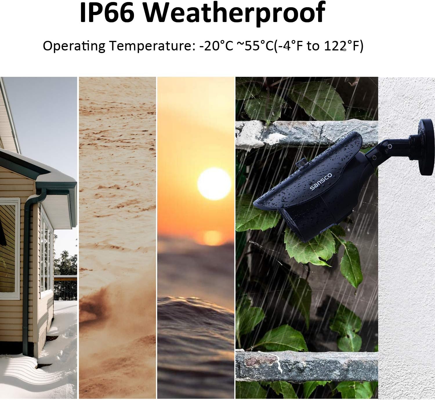 Imagine cu o cameră de securitate cu funcții de vedere nocturnă