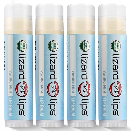 Miniatura 8 de Lizard Lips Certificado orgánico USDA - Paquete variado de 4 sabores