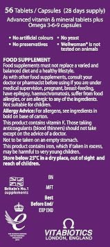 Vitabiotics Wellwoman Plus Tablets 56 Capsules